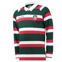 leicester tigers home classic jersey long sleeve 201617 na