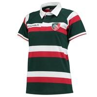 leicester tigers home classic jersey short sleeve 201617 womens na