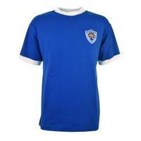 Leicester City 1970s Retro Football Shirt