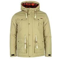 lee cooper padded parka mens