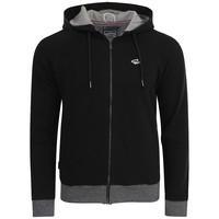 Le Shark Castlands zip up hoodie in black