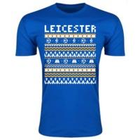 Leicester Christmas T-Shirt (Blue)