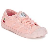 Le Temps des Cerises BASIC 02 MONO girls\'s Children\'s Shoes (Trainers) in pink