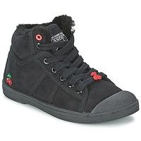 Le Temps des Cerises BASIC 03 girls\'s Children\'s Shoes (High-top Trainers) in black