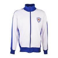 Leicester City Retro Track Top (White)