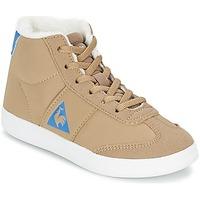 Le Coq Sportif TACLEONE MID GS BOY boys\'s Children\'s Shoes (High-top Trainers) in BEIGE