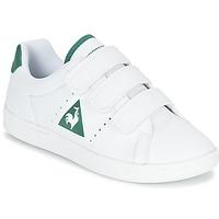 Le Coq Sportif COURTONE PS S LEA boys\'s Children\'s Shoes (Trainers) in white