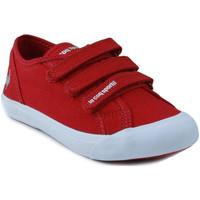 Le Coq Sportif SAINT MALO PS STRAP boys\'s Children\'s Shoes (Trainers) in red