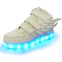 LED Light Up Shoes, Boy\'s Sneakers Girl Charging 7 Colour child Wing Round Toe Synthetic Party Evening Casual HeelSparkling