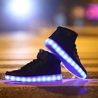 LED Light Up Shoes, Running Shoes 2017 New Arrival Shoes USB charging Best Seller High Top Basket Fashion Sneakers Black / White / Red