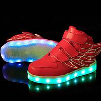 LED Light Up Shoes, Boys\' Shoes Athletic / Casual Synthetic Fashion Sneakers Black / Blue / Green / Pink / Red / White