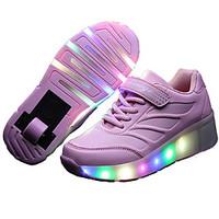 LED Light Up Shoes, Kid Boy Girl Roller Shoes / Ultra-light Single Wheel Skating/ Athletic / Casual