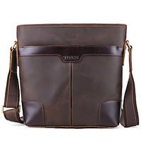 leisure bag male leather vertical new fashion leather bag satchel