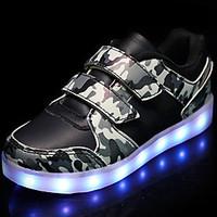 leds shoes boys sneakers summer fall light up shoes camo synthetic out ...