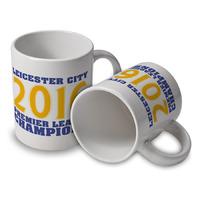 leicester city 2016 premier league champions mug white