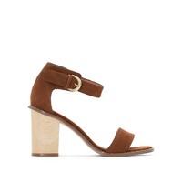 Leather Sandals with Strap Detail