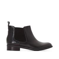 Leather Chelsea-Style Ankle Boots