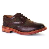 Lewis Leather Tweed Brogues