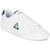 le coq sportif courtone s lea mens shoes trainers in white