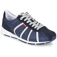 levis almayer ii mens shoes trainers in blue