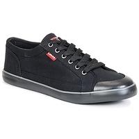 levis venice beach low mens shoes trainers in black