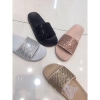 Lexy Crystal Vamp Sliders