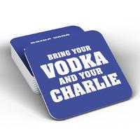 leicester city vodka and charlie coaster blue