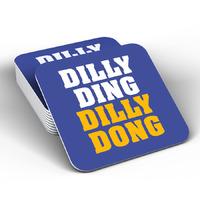 Leicester City Dilly Ding Dilly Dong Coaster (Blue)