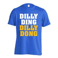 leicester claudio ranieri dilly ding t shirt blue