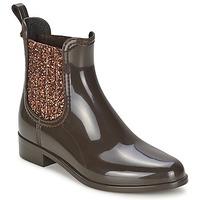 lemon jelly sardenha womens wellington boots in brown