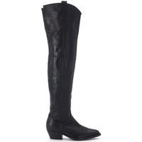 Lemaré Stivale Lemaré in pelle di vitello nero women\'s High Boots in black