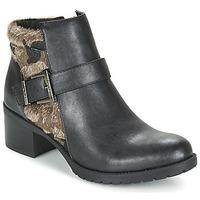 les ptites bombes dandy womens mid boots in brown