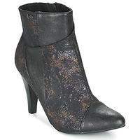 les ptites bombes adele womens low ankle boots in black