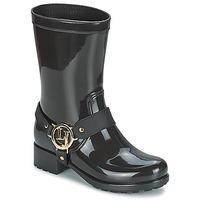 lemon jelly mojo womens wellington boots in black