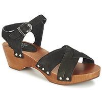 le temps des cerises kota womens sandals in black