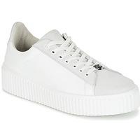 le temps des cerises talys womens shoes trainers in white