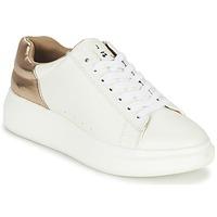 le temps des cerises thane womens shoes trainers in white