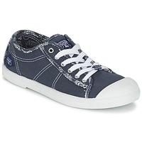 le temps des cerises basic 02 womens shoes trainers in blue