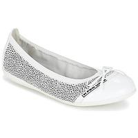 les ptites bombes caprice womens shoes pumps ballerinas in white