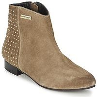 les tropziennes par m belarbi leana womens mid boots in beige