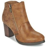 les ptites bombes baltimore womens low ankle boots in brown