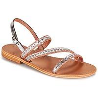 Les Tropéziennes par M Belarbi BARRY women\'s Sandals in Silver