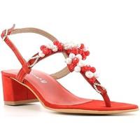 Le Chicche 18F163H5 Flip flops Women Red women\'s Flip flops / Sandals (Shoes) in red