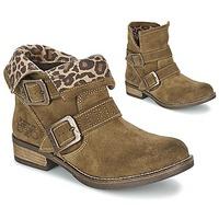 le temps des cerises janis womens mid boots in brown