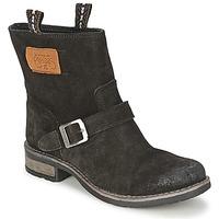 le temps des cerises aloe womens mid boots in black