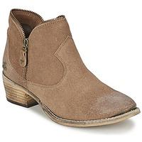 le temps des cerises grace womens mid boots in beige