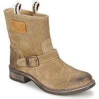 le temps des cerises aloe womens mid boots in beige