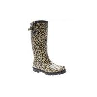 Leopard Print Festival Wellington Boots