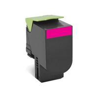 Lexmark 80C2XME Magenta Remanufactured Toner Cartridge