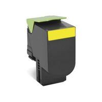 Lexmark 80C2XYE Yellow Remanufactured Toner Cartridge